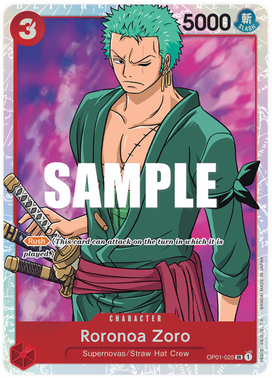 OP01-025 SR Zoro