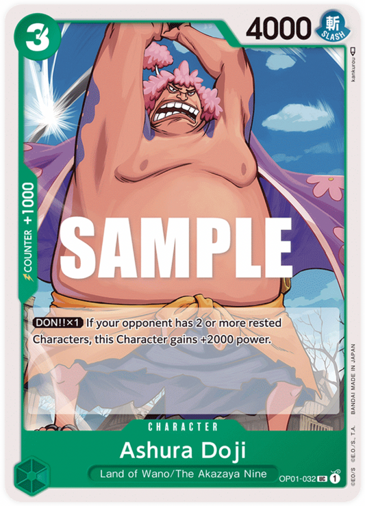 OP01-031 L Kouzuki Oden UC Ashura Doji