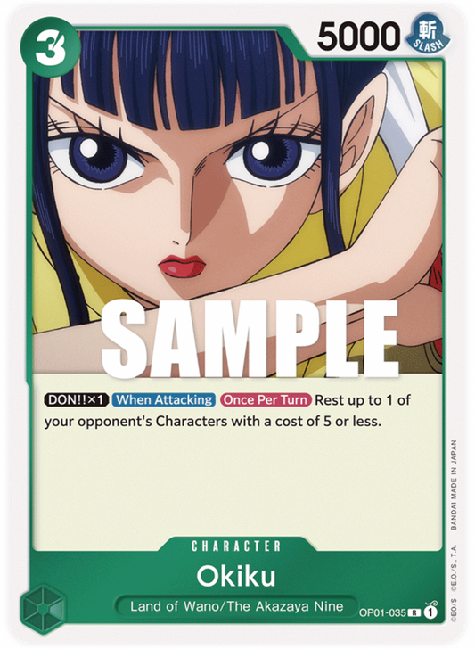 OP01-035 R Okiku