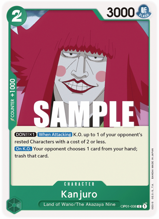 OP01-038 C Kanjuro