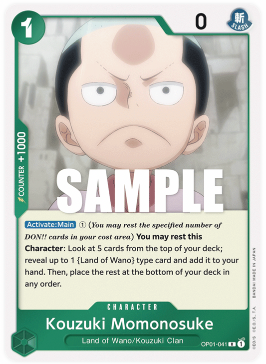 OP01-041 R Kouzuki Momonosuke