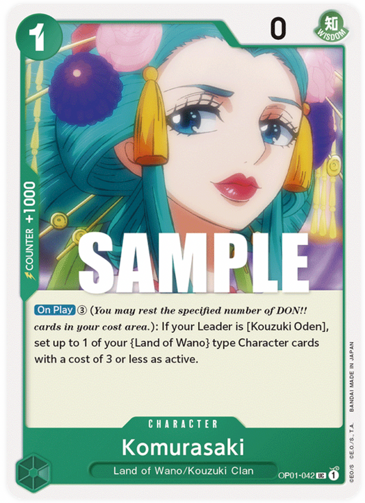 OP01-042 UC Komurasaki