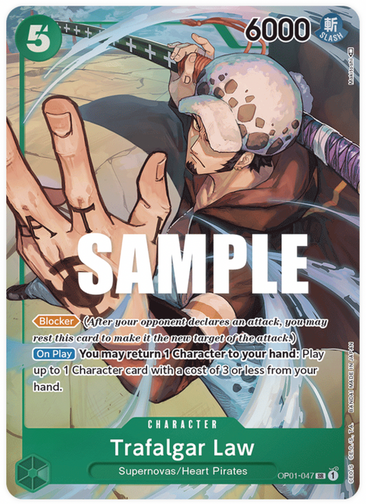 OP01-047 SR Trafalgar Law AA