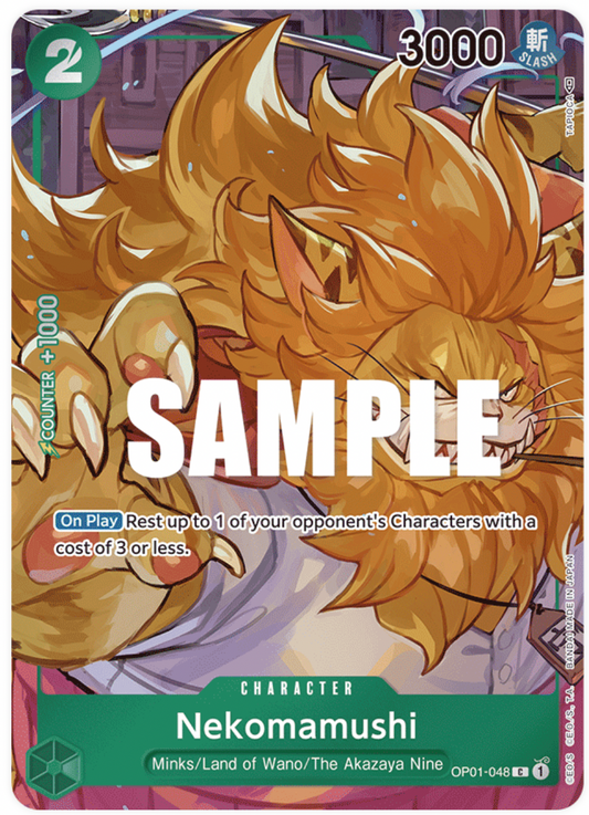 OP01-048 C Nekomamushi AA
