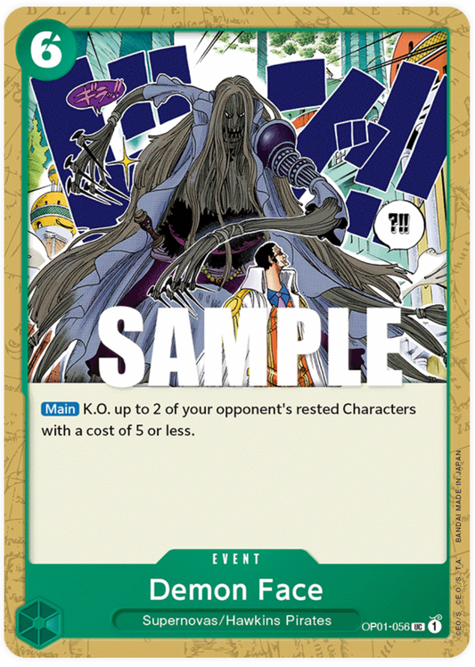 OP01-056 UC Demon Face