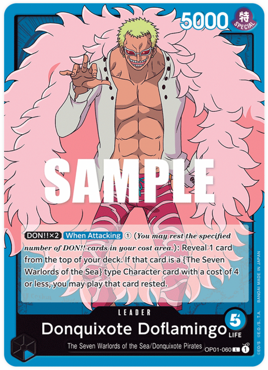 OP01-060 L Donquixote Doflamingo