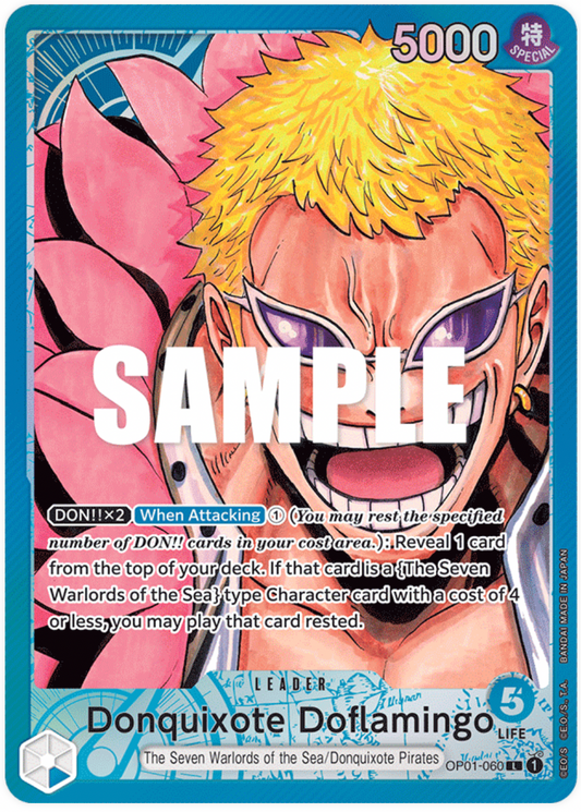 OP01-060 L Donquixote Doflamingo AA