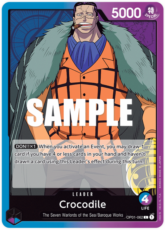 OP01-062 L Crocodile