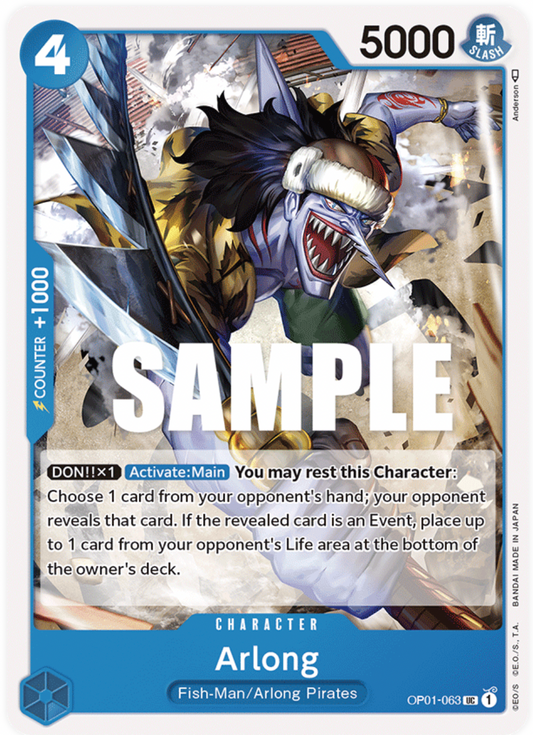 OP01-063 UC Arlong