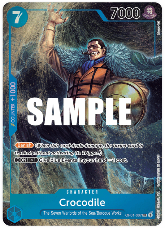 OP01-067 SR Crocodile AA