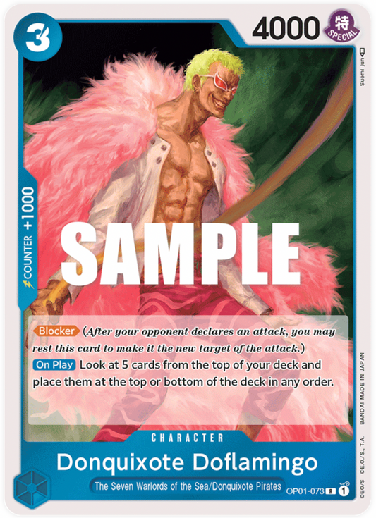 OP01-073 R Donquixote Doflamingo