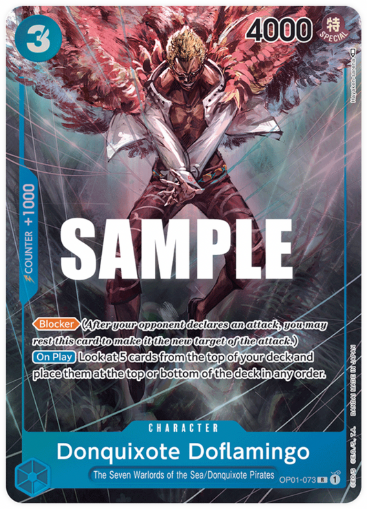 OP01-073 R Donquixote Doflamingo AA