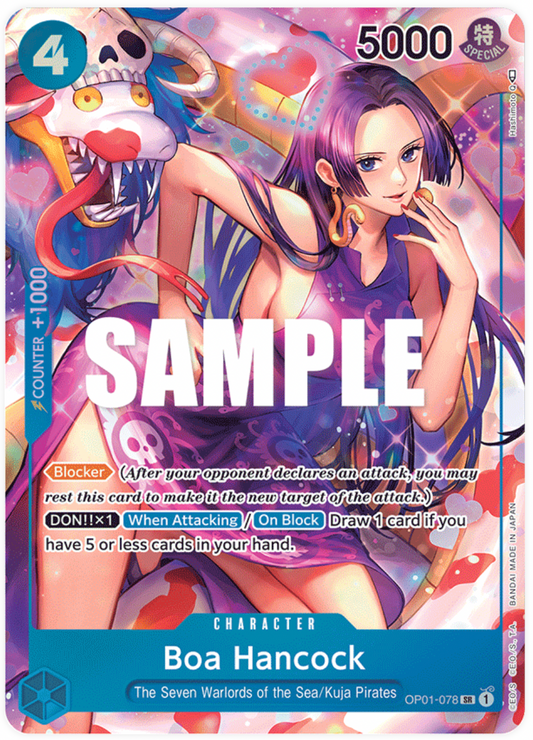 OP01-078 SR Boa Hancock SR