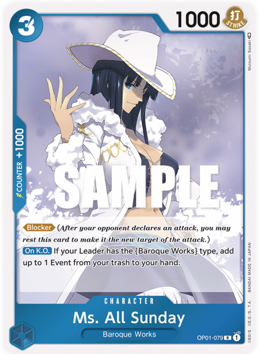 OP01-079 R Ms. All Sunday