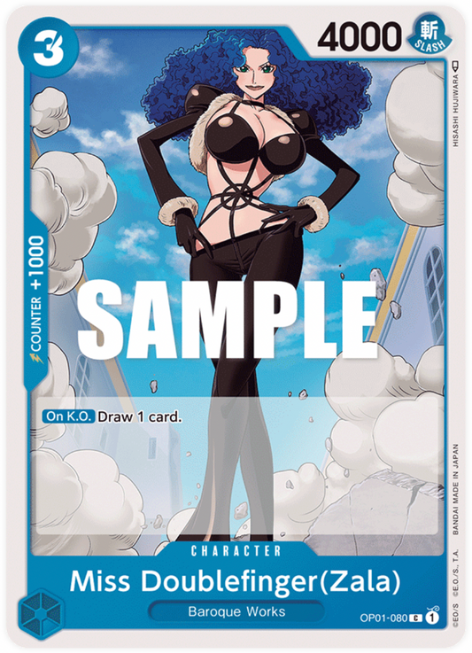 OP01-080 C Miss Doublefinger(Zala)