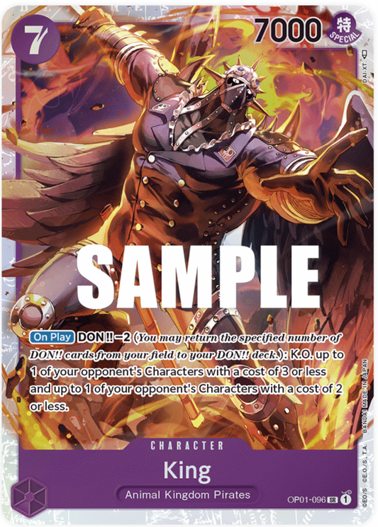OP01-096 SR King