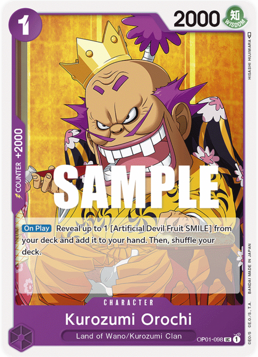 OP01-098 UC Kurozumi Orochi