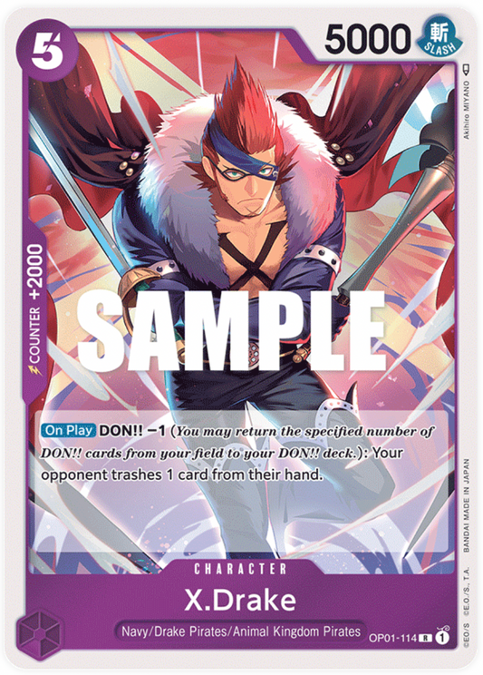 OP01-114 R X.Drake