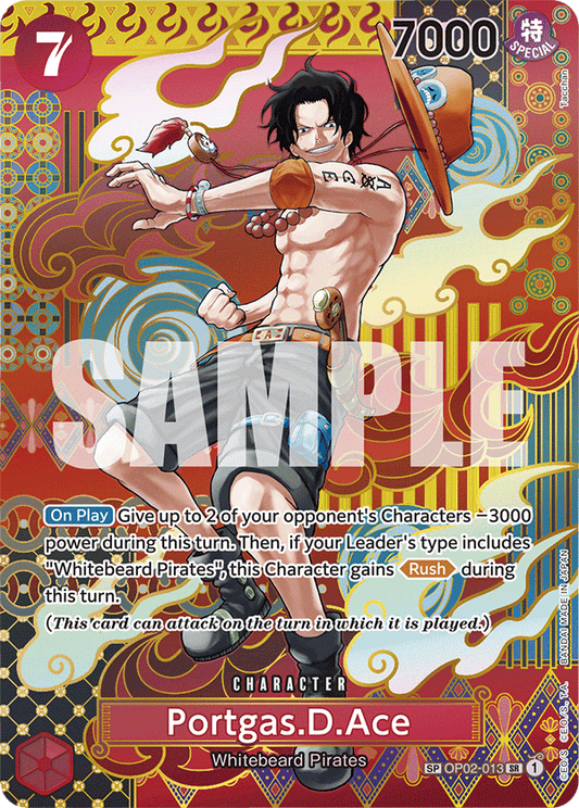 OP02-013 SP Portgas.D.Ace