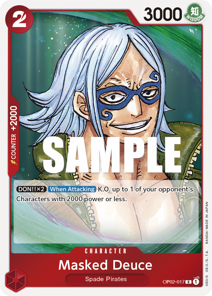 OP02-017 R Masked Deuce