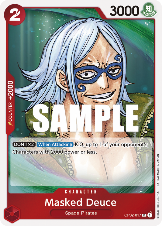 OP02-017 R Masked Deuce
