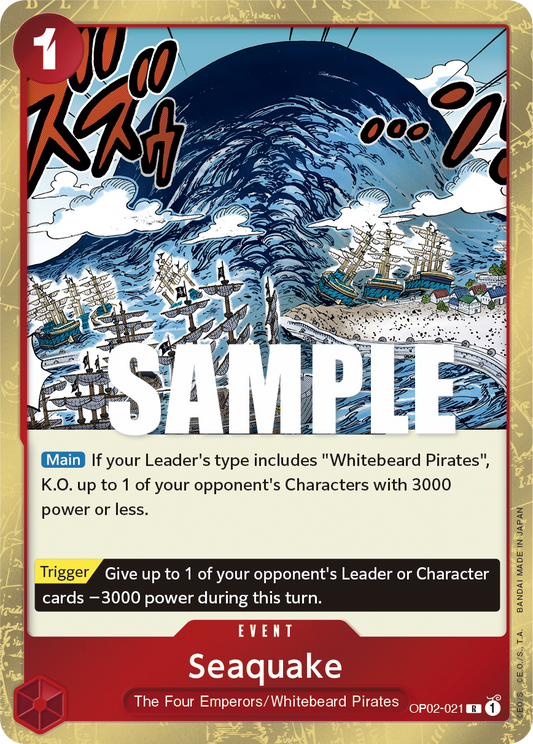OP02-021 R Seaquake