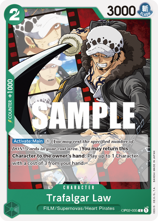 OP02-035 C Trafalgar Law