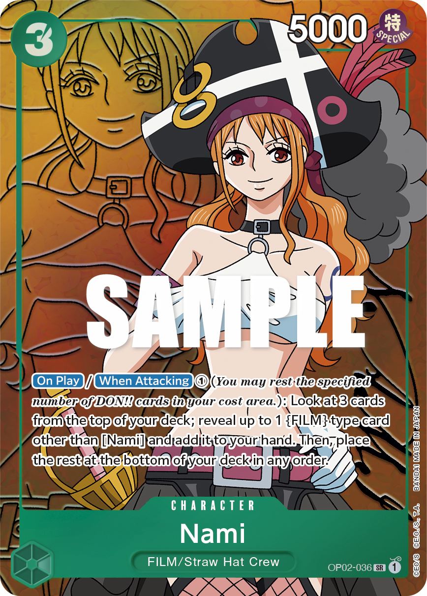 OP02-036 SR Nami AA