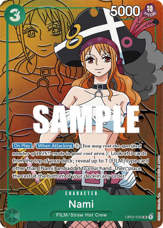 OP02-036 SR Nami AA