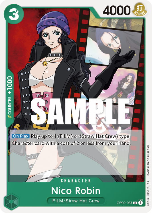 OP02-037 UC Nico Robin