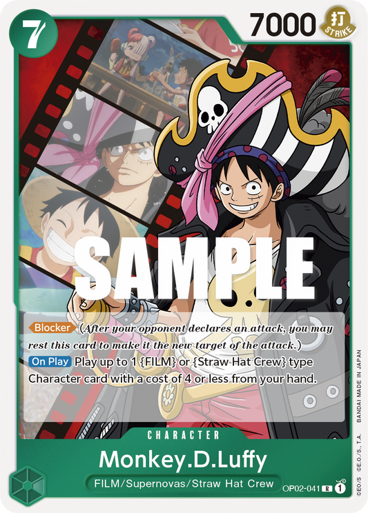 OP02-041 R Monkey.D.Luffy