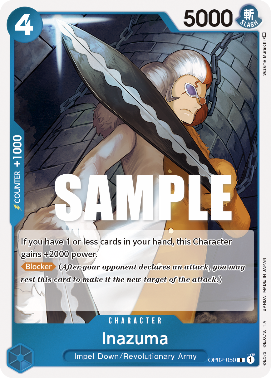 OP02-050 R Inazuma