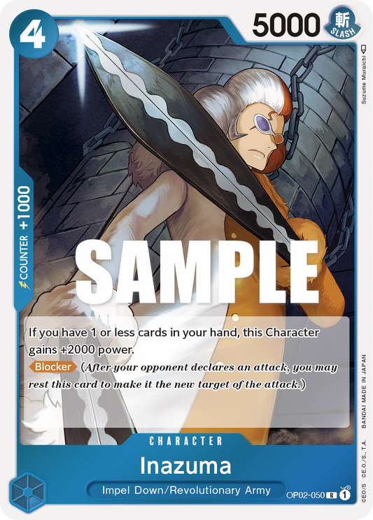 OP02-050 R Inazuma