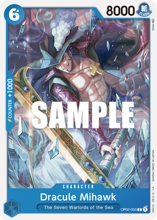 OP02-055 C Dracule Mihawk