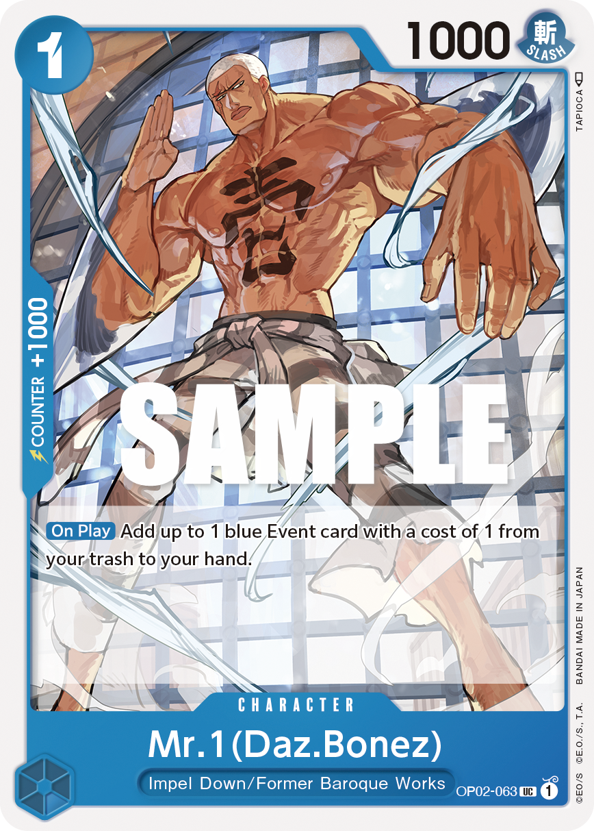 OP02-063 UC Mr.1(Daz.Bonez)
