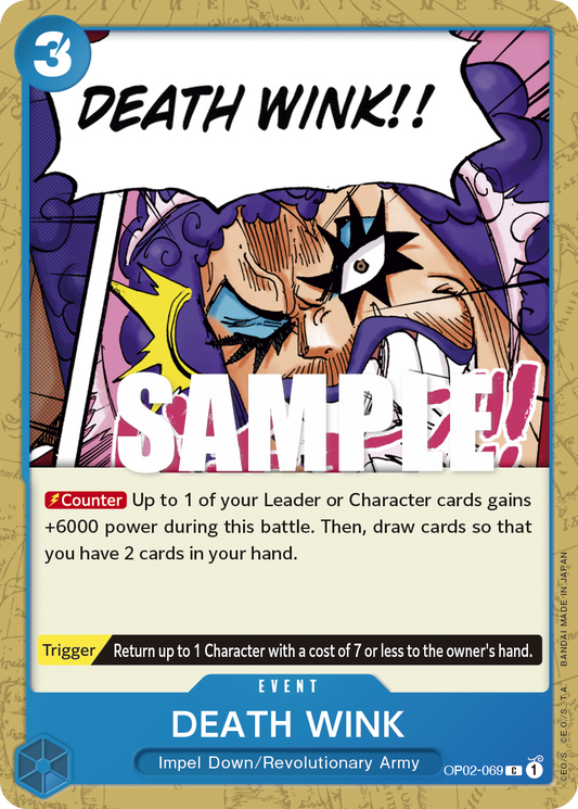 OP02-069 C DEATH WINK