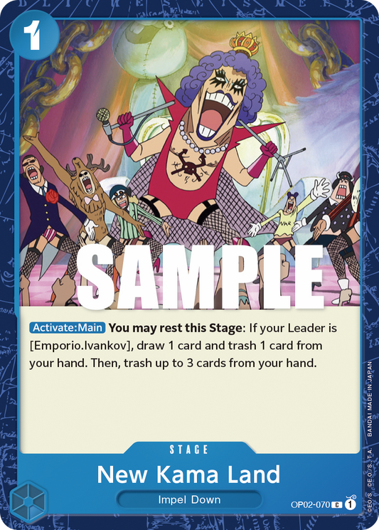 OP02-070 C New Kama Land