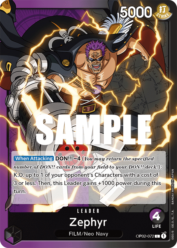 OP02-072 L Zephyr