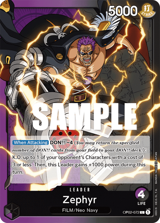 OP02-072 L Zephyr