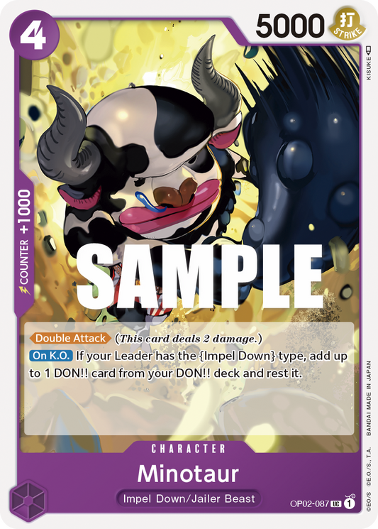 OP02-087 UC Minotaur