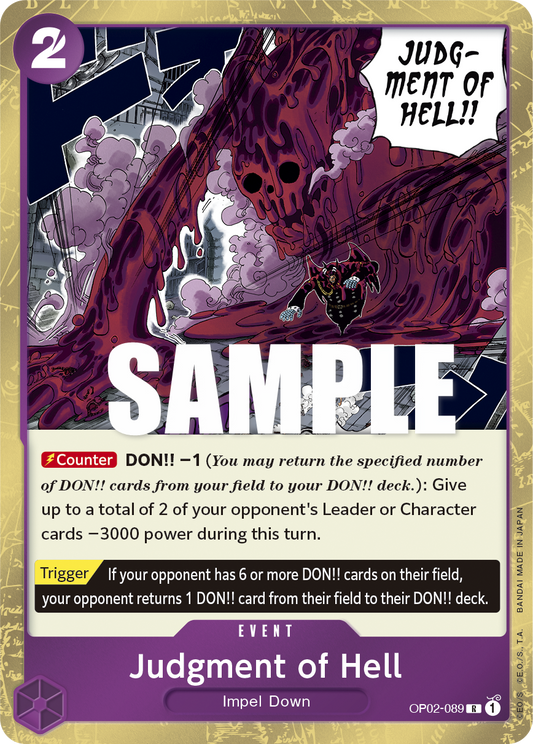 OP02-089 R Judgment of Hell