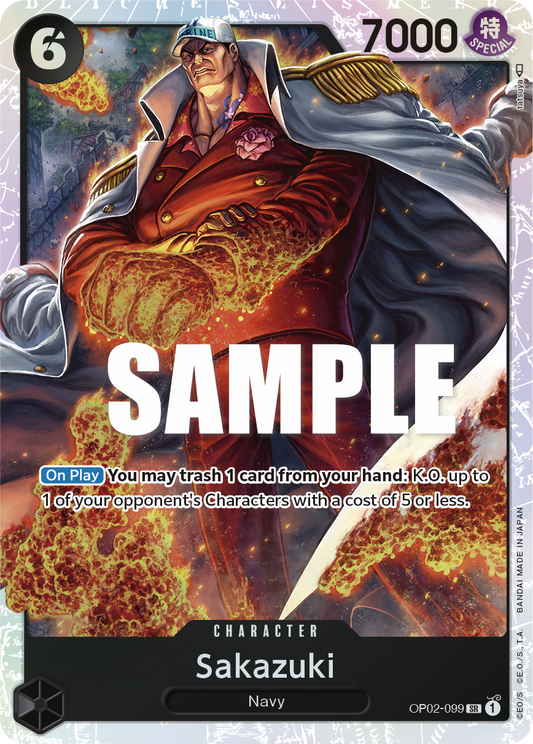 OP02-099 SR Sakazuki