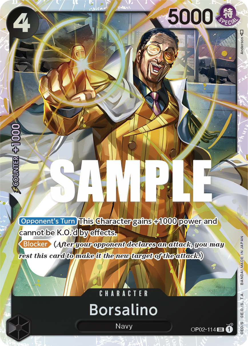 OP02-114 SR Borsalino