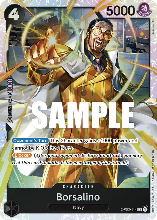 OP02-114 SR Borsalino