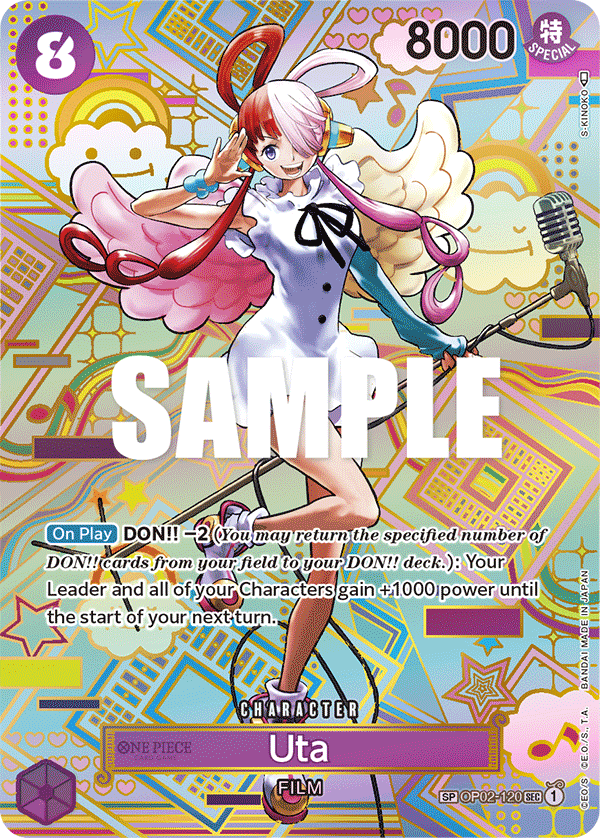 OP02-120 SP Uta