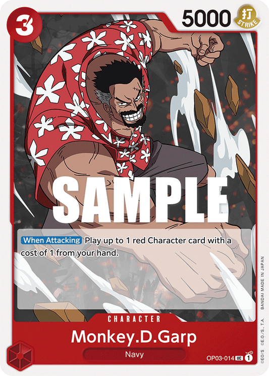 OP03-014 UC Monkey.D.Garp