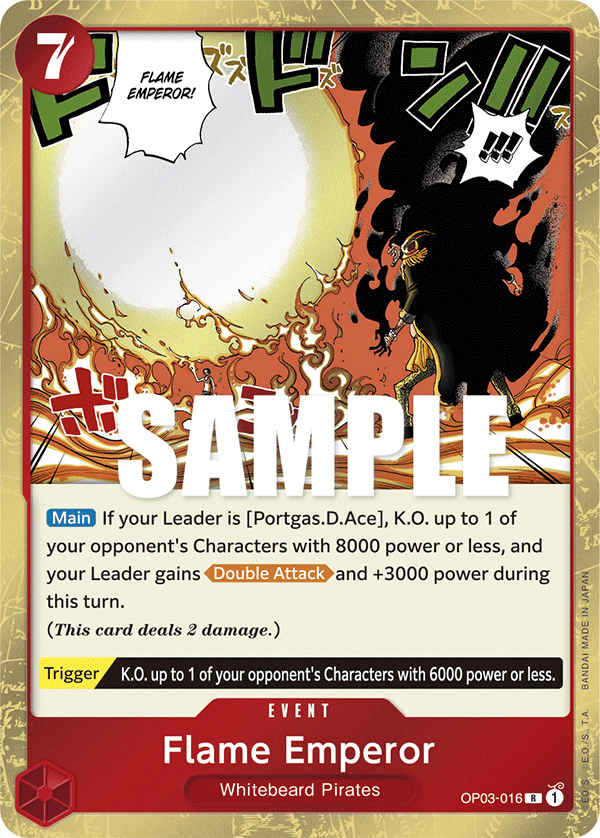 OP03-016 R Flame Emperor