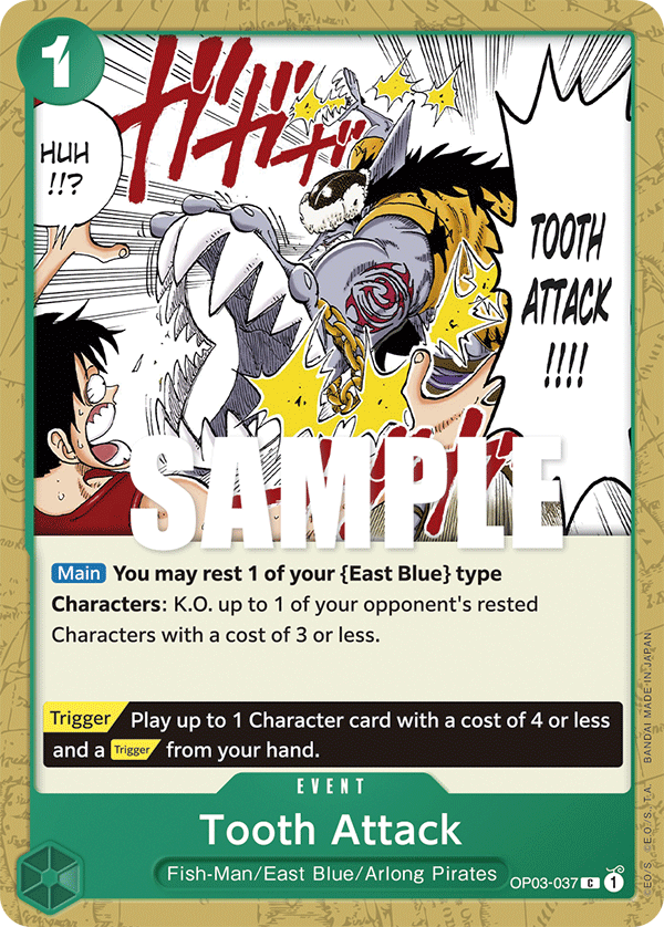 OP03-037 C Tooth Attack