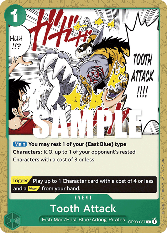 OP03-037 C Tooth Attack