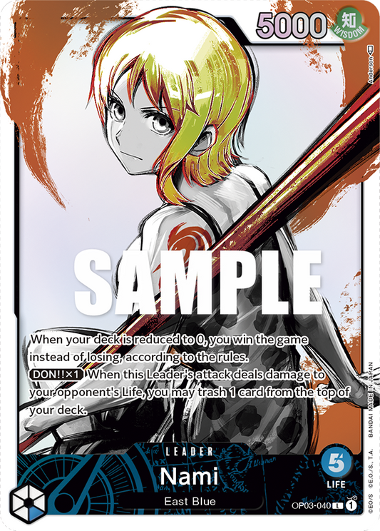 OP03-040 L Nami AA